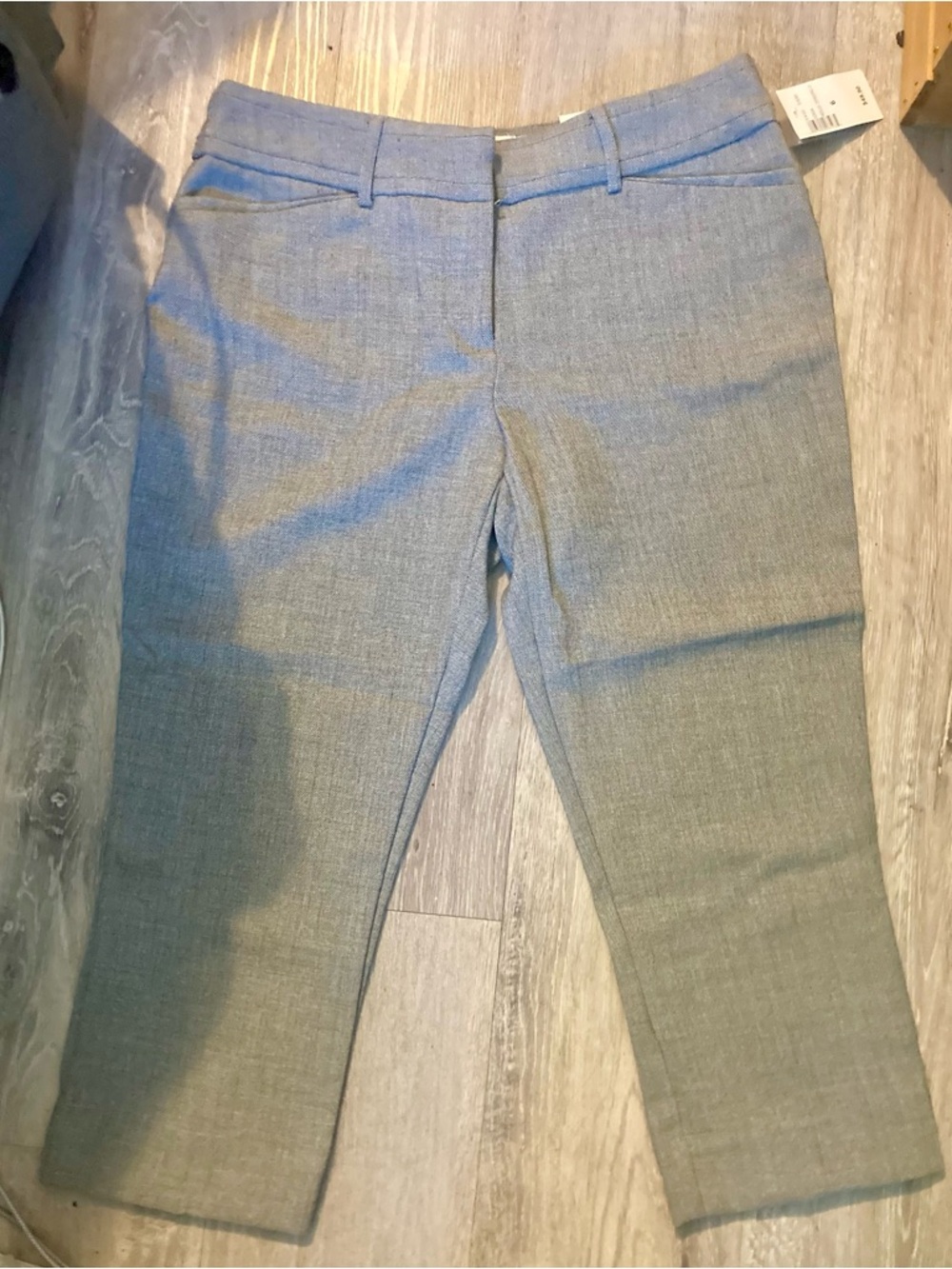 Ricki's Heather Gray Curvy Dress Pant Capris Summer Pants